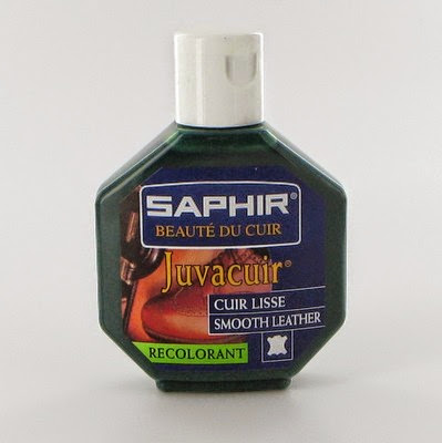 juvacuir teinture Saphir beauté du cuir cordonnerie verneau le mans